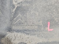 Osłona ZAŚLEPKA PLASTIK 5 elementów, tylnej belki Peugeot 2008 I 13-19 98012208000, 980122198001, 9688309080