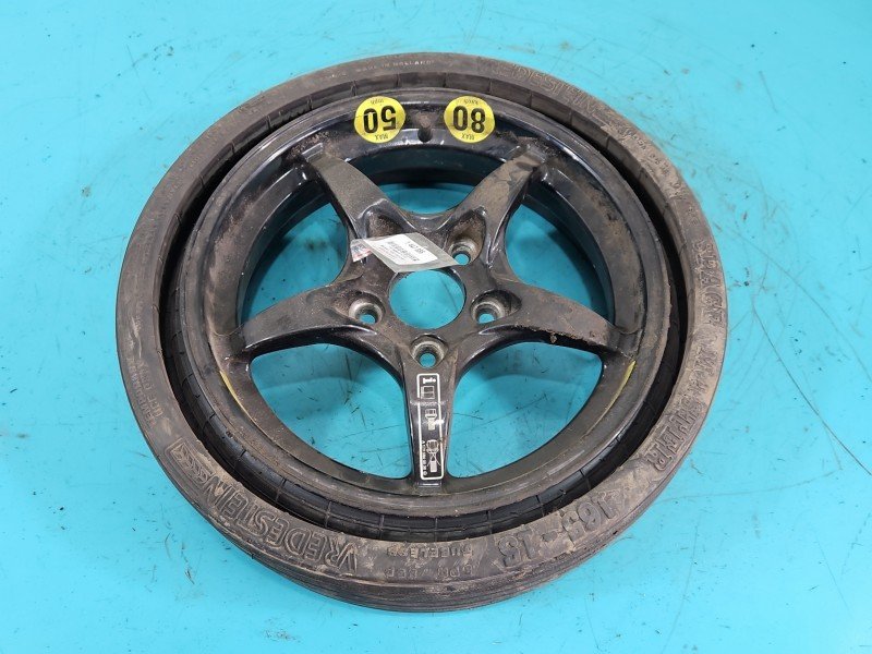 Koło zapasowe 15" dojazdowe dojazdówka Mercedes W203 Rozstaw śrub: 5x112, Marka opon: inna, 165 4,5J et12