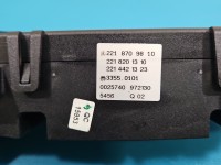 Konsola panel nawiewu Mercedes W221 2218709810