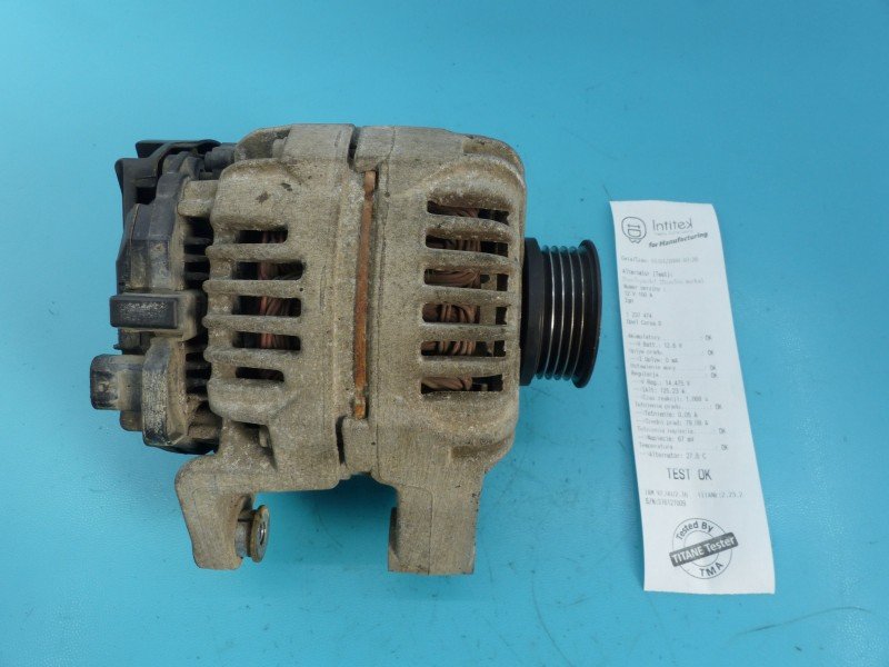 TEST Alternator Opel Corsa D 0124325171 1.2 16v