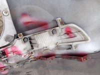 Zderzak tył Kia Sportage III 10-15 biały WD HB