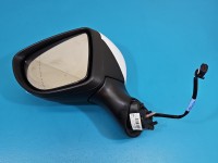 Lusterko lewe Renault Clio IV 12-20 biały, malowana, elektryczny, Europejska, Kod lakieru: DV369, 7pin biały DV369 europa