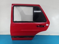 Drzwi tył lewe Vw Golf II HB 5d czerwony LY3D