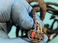 Wiązka zderzaka tył Mercedes W212 A2125420018, 0263003616 Instalacja pdc