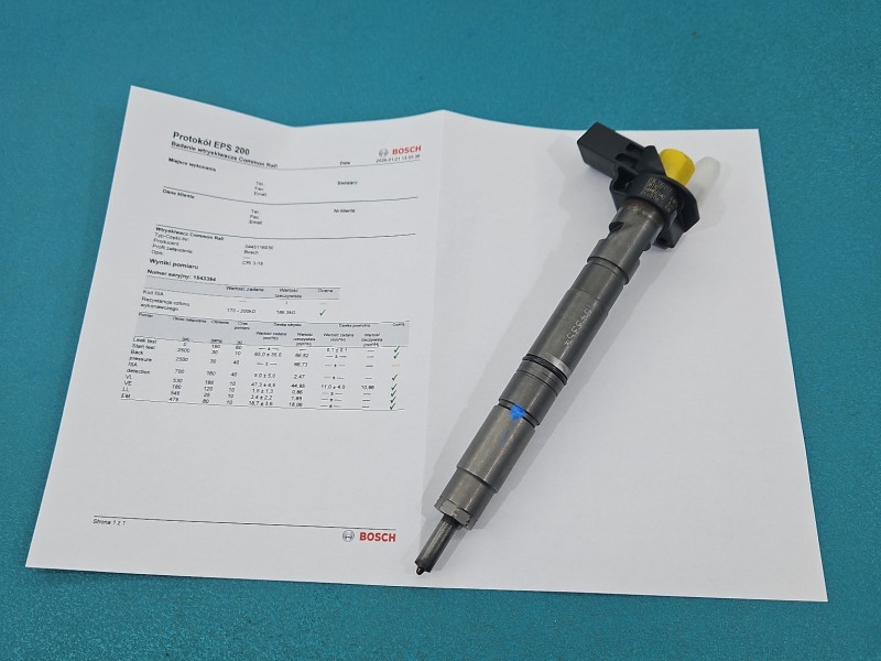 Wtryskiwacz Vw Passat CC 0445116030, 03L130277 2.0 tdi