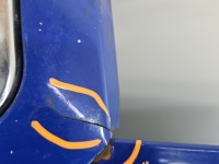 Maska przednia Skoda Octavia I niebieski