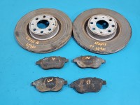 Tarcze hamulcowe przód klocki 284MM Fiat Grande Punto 1.3 jtd