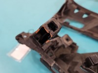 Zaślepka kratka zderzaka lewa atrapa Porsche Panamera I 970 97050566300FFFL