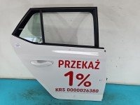 Drzwi tył prawe Skoda Fabia III HB 5d biały LF9E
