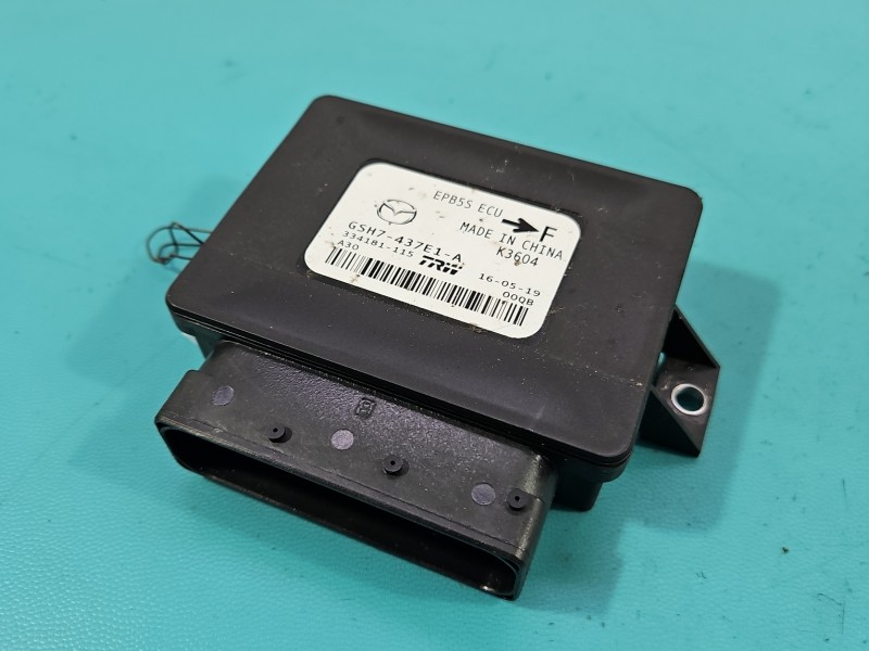 Sterownik moduł Producent części: Mazda, Europejska, Hamulca, GSH7-437E1-A Mazda 6 III GJ