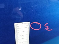 Drzwi tył lewe Skoda Octavia III HB 5d niebieski LF5W/8X8X