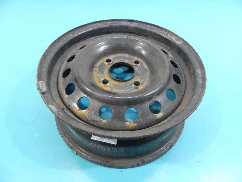 Felga stalowa 15" Nissan Almera N16 Średnica felgi: 15", Szerokość felgi: 6.0", 4x114.3, R15 4X114,3 Et45 6J