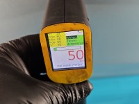 Drzwi tył prawe Opel Corsa E HB 5d srebrny z176