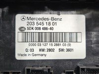 Skrzynka bezpieczników Mercedes W203 2035451801, 5DK008486-40
