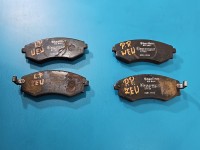 Tarcze hamulcowe przód klocki Hyundai Matrix 1.6 16V Hyundai, średnica 257,5grubość 24 komplet z klockami