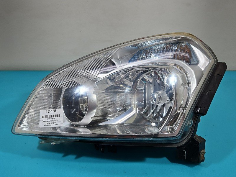 Reflektor lewy lampa przód Nissan Qashqai I J10 06-13 EUROPA