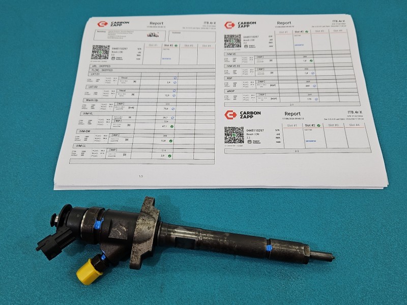 TESTOWANY Wtryskiwacz 0445110297 Citroen C4 picasso I 06-13 1.6 hdi 109KM