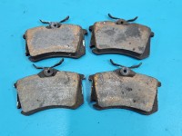 Tarcze hamulcowe tył klocki Skoda Octavia II 1.9 tdi (BXE)