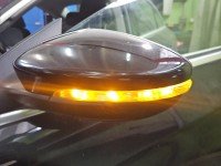 Lusterko lewe pin Vw Passat CC sedan 4d kolor LC9X europa