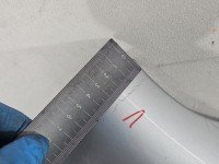 Błotnik przód prawy Toyota Yaris I srebrny 1E7