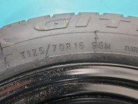 Koło zapasowe 16" dojazdowe dojazdówka Renault Captur I Rozstaw śrub: 4x100, Marka opon: Giti, 125/70 GITI 2019R 4X100