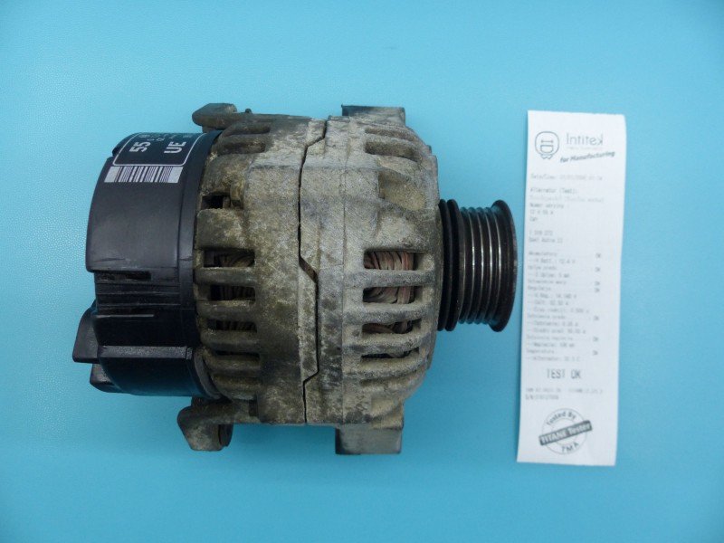 TEST Alternator Opel Astra II G 0123100003, 90534472 1.2 16V