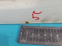 Drzwi tył lewe Citroen Jumpy II 07-16 HB 5d srebrny EZRC