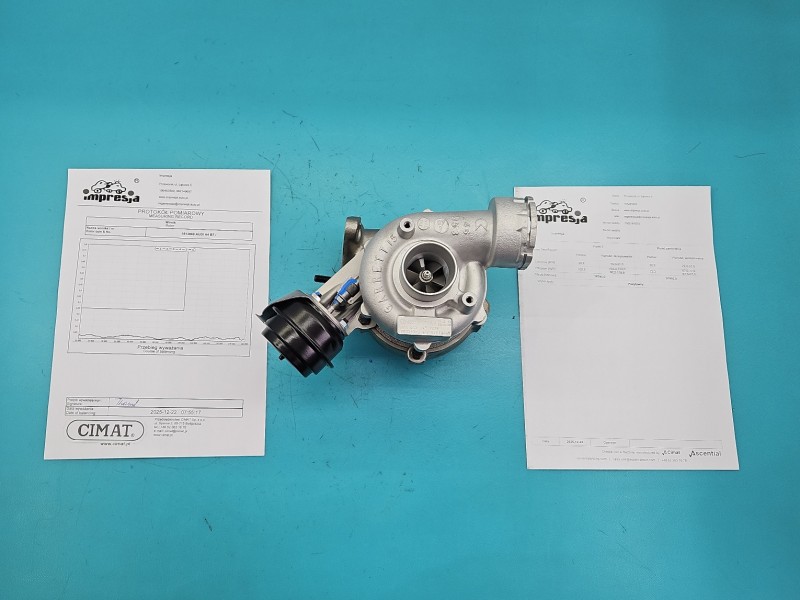 Turbosprężarka Regenerowana Audi A4 B7 758219-3, HGR03G145702K, KBJ01844R 2.0 tdi (BRE) 140KM