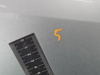 Drzwi tył lewe Toyota Yaris I HB 5d srebrny 1E7