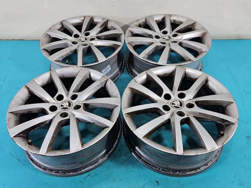 Felga aluminiowa 18" komplet alufelgi felgi Skoda Kodiaq I
