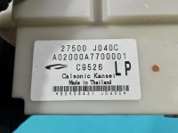 Konsola panel nawiewu Nissan Qashqai I J10 06-13 27500-JD40C