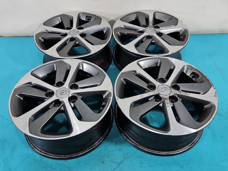 4X alufelgi felgi 16" komplet Hyundai I30 II 12-16 R16