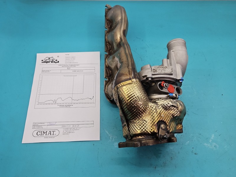 Turbosprężarka Regenerowana Audi A7 4G 079145703P, 1453T19.0153C14, 075145703F 4.0 V8 TFSI (CEUC) 420KM