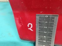 DRZWI PRZÓD LEWE KIEROWCY Honda Jazz II 5d czerwony