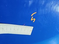 Maska przednia Skoda Octavia I niebieski