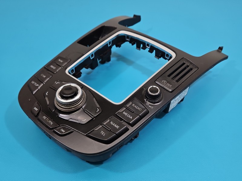 Przełącznik radia nawigacji panel AUDI A4 B8 8T0919609F