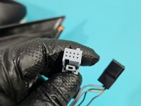 Lusterko lewe Fiat Bravo II malowana, elektryczny, Europejska, elektrycznie składane rysy. 5+4pin europa