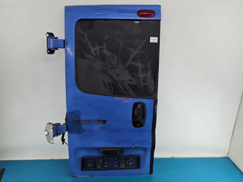 Drzwi tył lewe Renault Trafic II HB 5d niebieski DV489