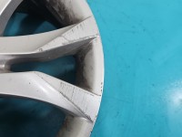 Felga aluminiowa 17" Peugeot 508 I alufelga Szerokość felgi: 7.0", Rozstaw śrub: 5x108, PEUGEOT, srebrny, 6456785, R17 5X108...