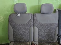 Fotel tył lewy II rząd tylny Opel Vivaro 2 rząd