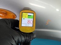 Błotnik przód prawy Nissan Almera N16 srebrny