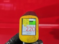 Drzwi tył lewe Vw Golf II HB 5d czerwony LY3D