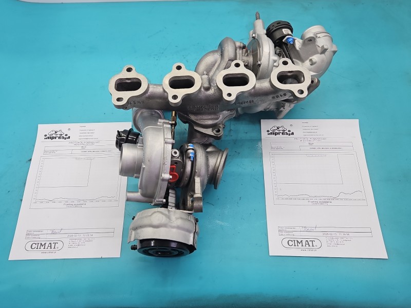 Turbosprężarka Regenerowana Opel Movano III 883860-1, 846016-1, GT12382 2.3 cdti 170KM