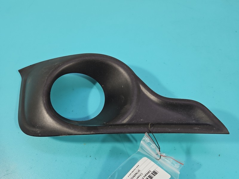 Zaślepka kratka zderzaka lewa atrapa Citroen DS4 11-15 9688186577