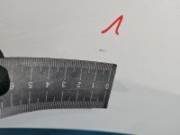 Błotnik przód prawy Fiat Doblo II 10- biały