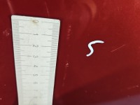 Drzwi tył lewe Renault Modus HB 5d bordowy TEB76