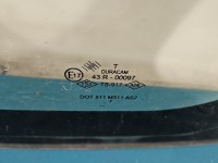 Szyba drzwi tył prawa Dacia Logan I 05-14 kombi