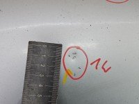 Maska przednia Opel Combo C srebrny