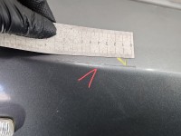Błotnik przód prawy Jeep Compass I 06-16 szary