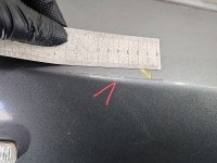 Błotnik przód prawy Jeep Compass I 06-16 szary